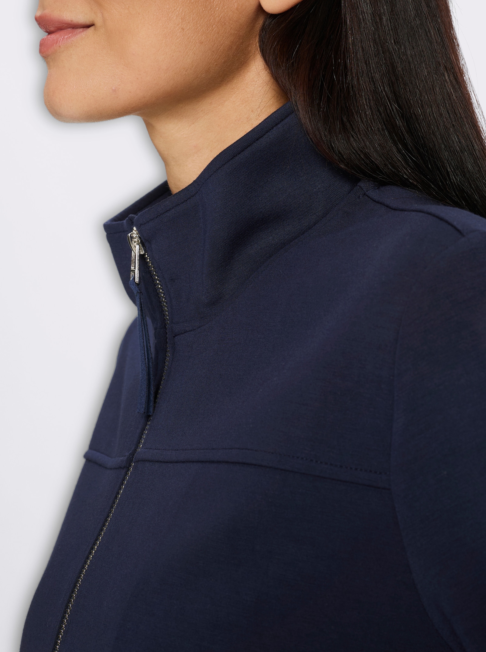 heine Hosenanzug mit trendigem Stehkragen - marine