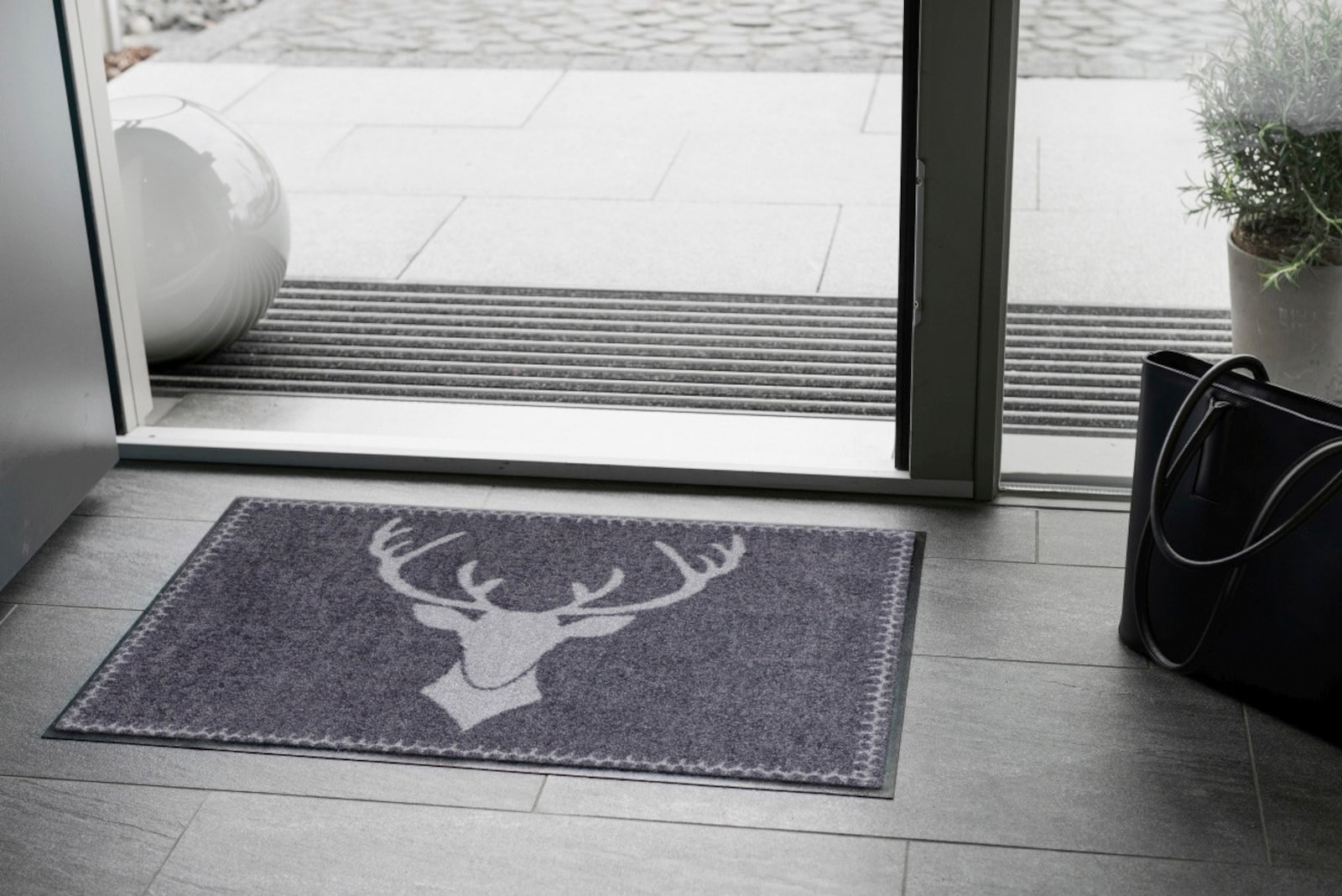 Salonloewe Fußmatte - anthrazit