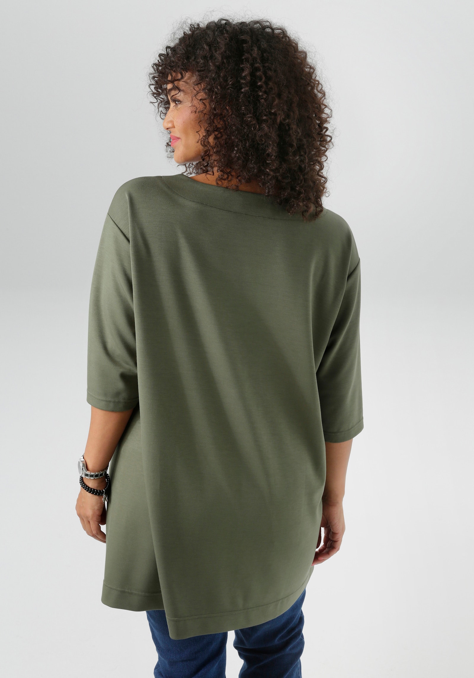 Aniston PLUS Longshirt - olive