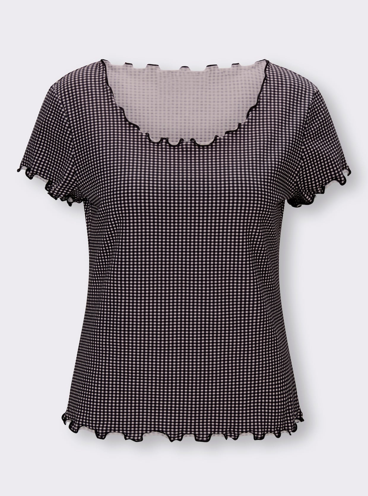 heine T-shirt à manches courtes - noir-blanc imprimé