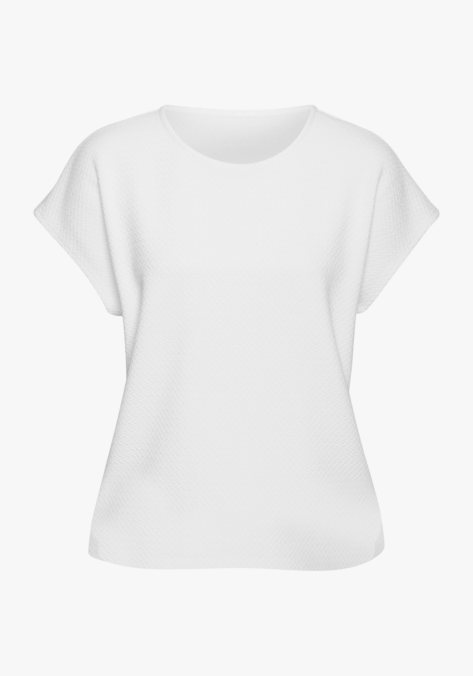 Vivance Kurzarmshirt - creme