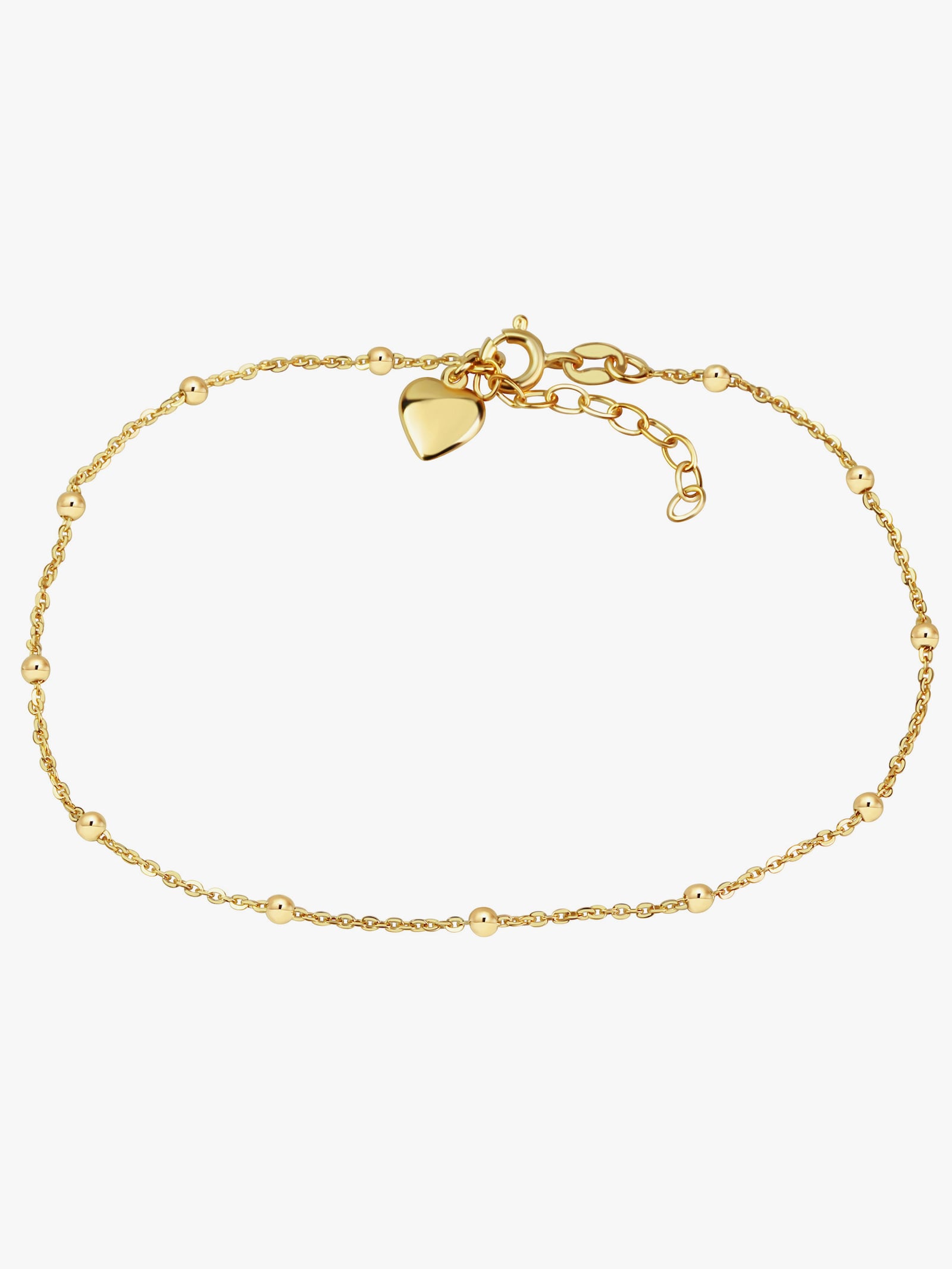 Fußkette - Silber vergoldet 925