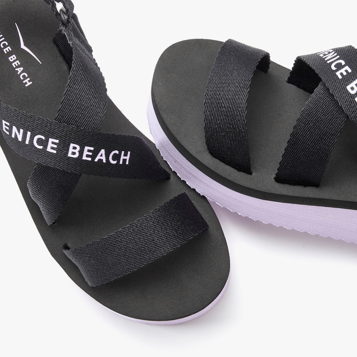 Venice Beach Sandales - violet, noir