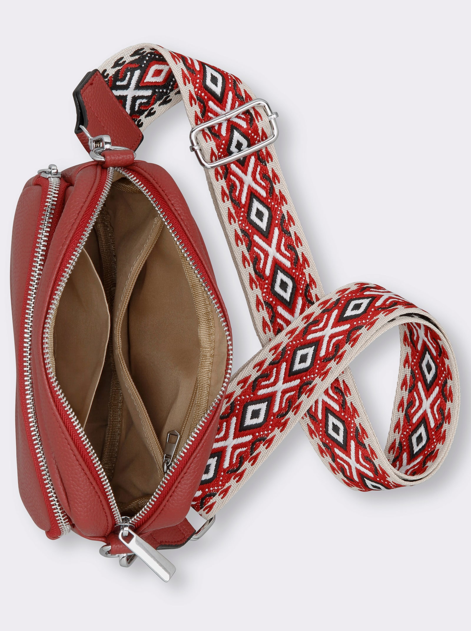 heine Handtas - rood