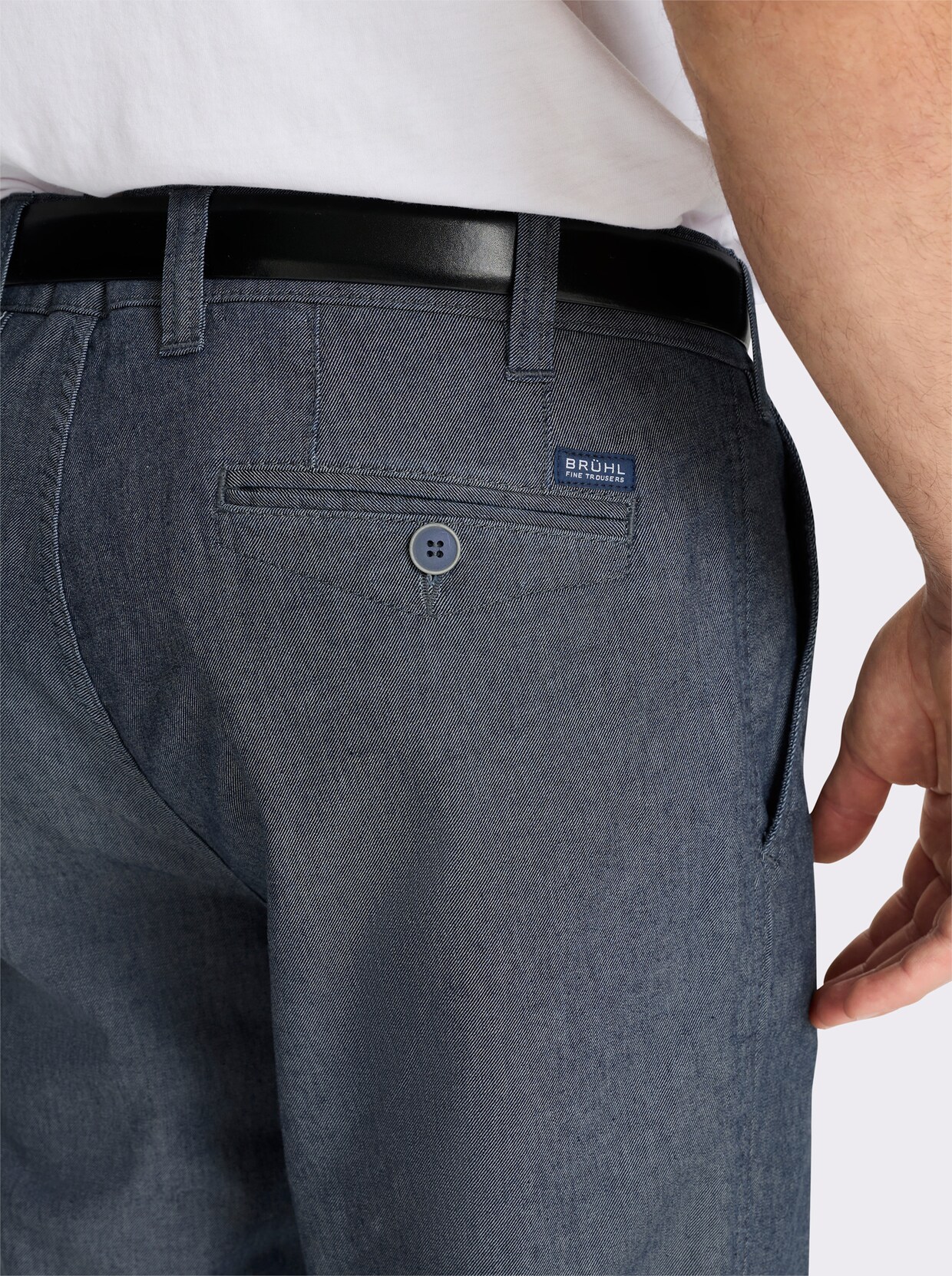 Brühl Jeans - marine-meliert