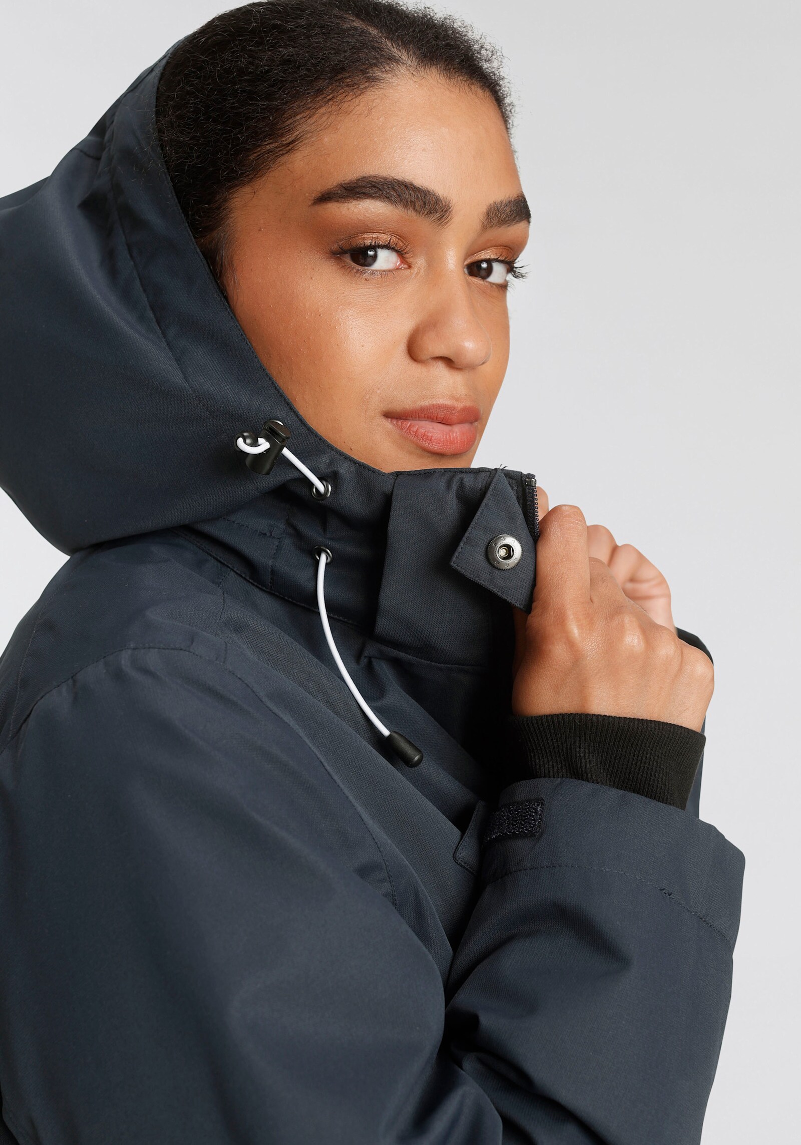 Polarino 3-in-1-Funktionsjacke - marine