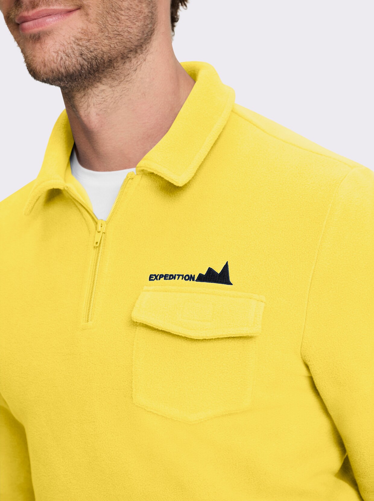 Catamaran Fleeceshirt - limone