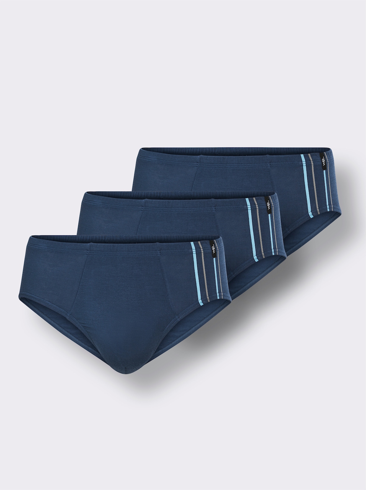 wäschepur men Slip - donkerblauw/aqua