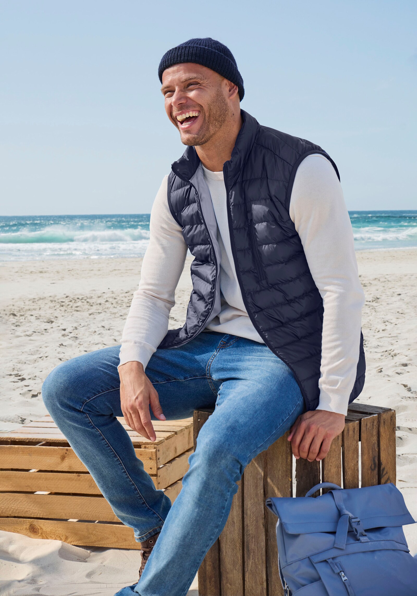 H.I.S Steppweste - marine