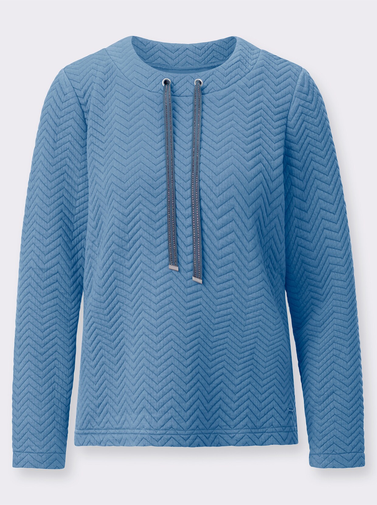 Sweatshirt - middenblauw