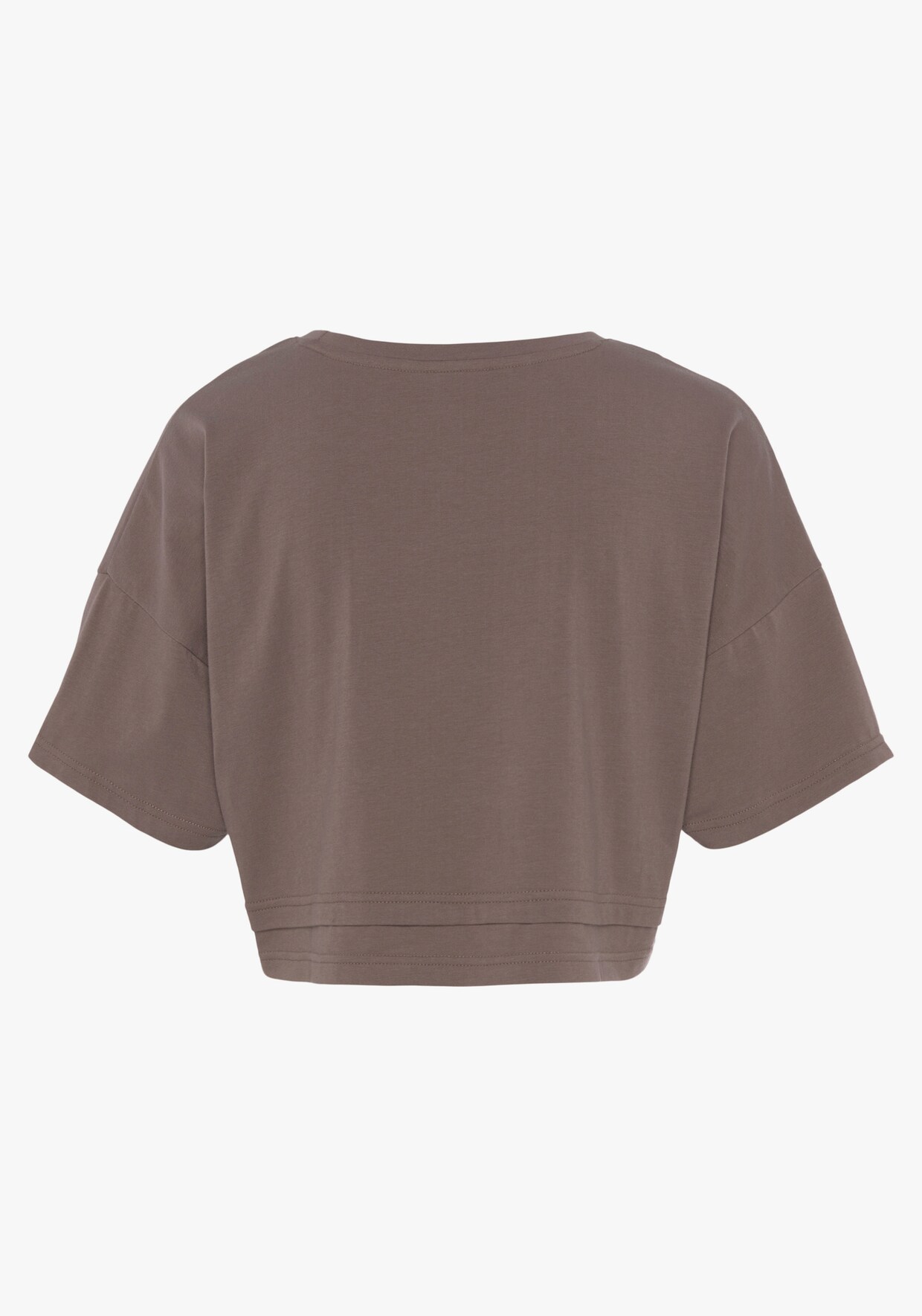 LASCANA Kurzarmshirt - brown