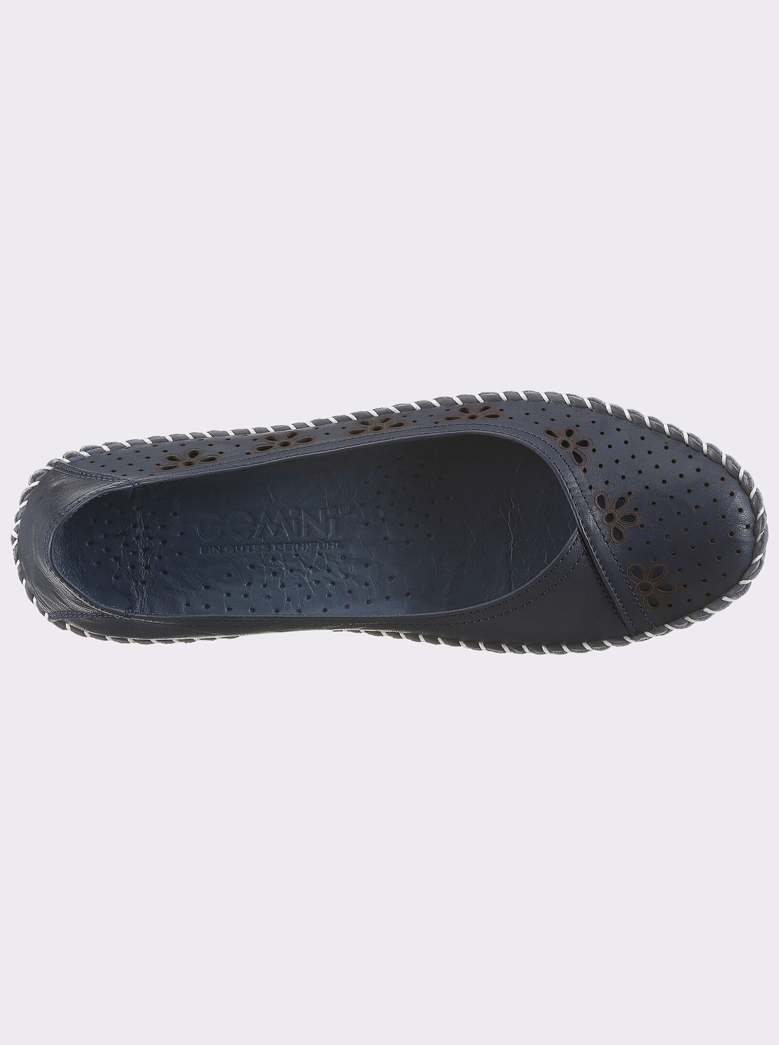 Gemini Slipper mit Polsterung - marine