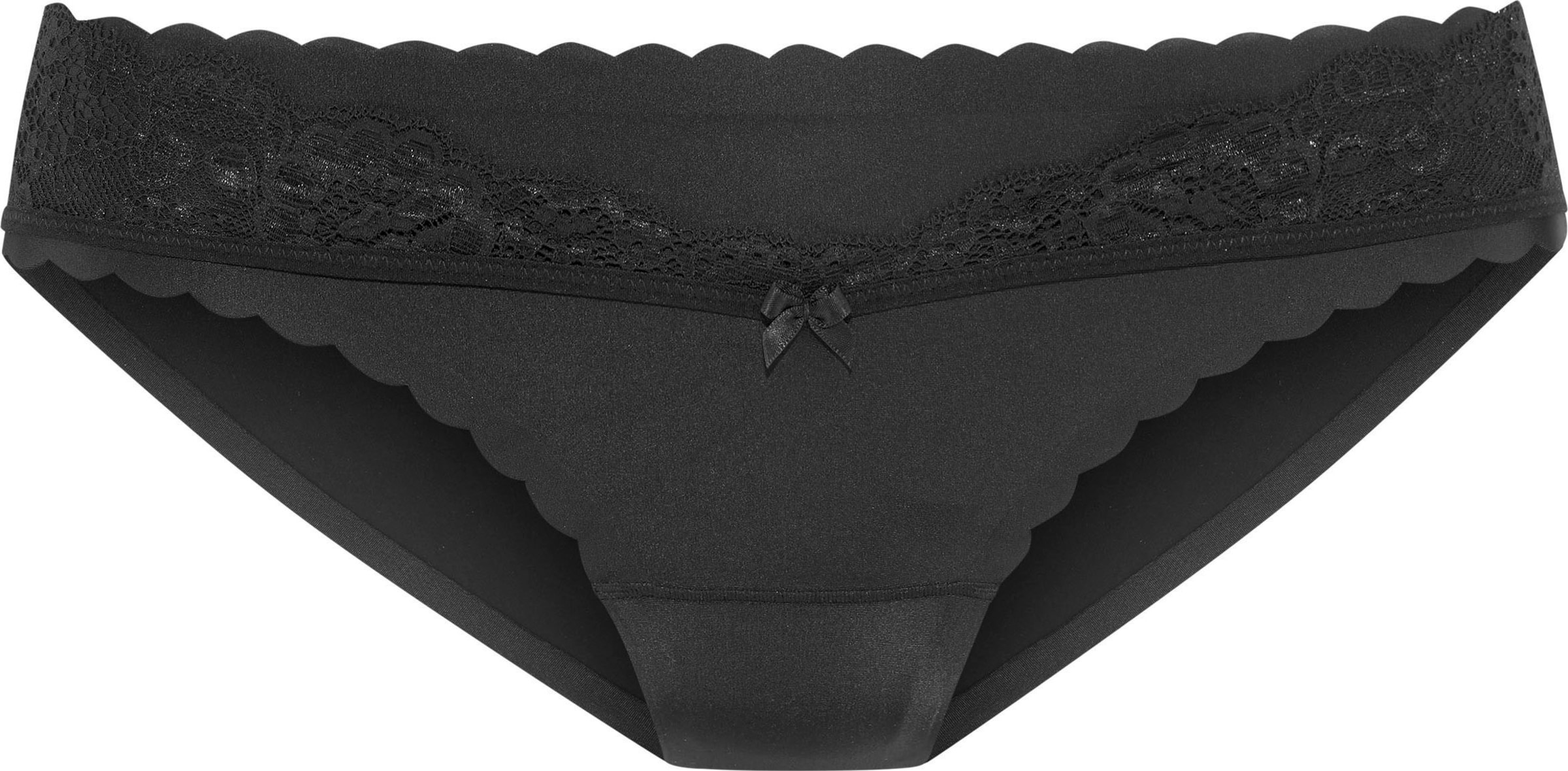 Bikini Set günstig Kaufen-Bikinislip in schwarz von LASCANA. Bikinislip in schwarz von LASCANA <![CDATA[Materialzusammensetzung:  Obermaterial: 88% Polyamid, 12% Elasthan]]>. 