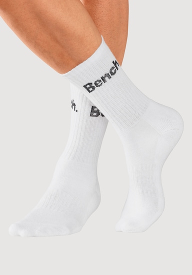 Bench. Chaussettes de tennis - 6x blanc