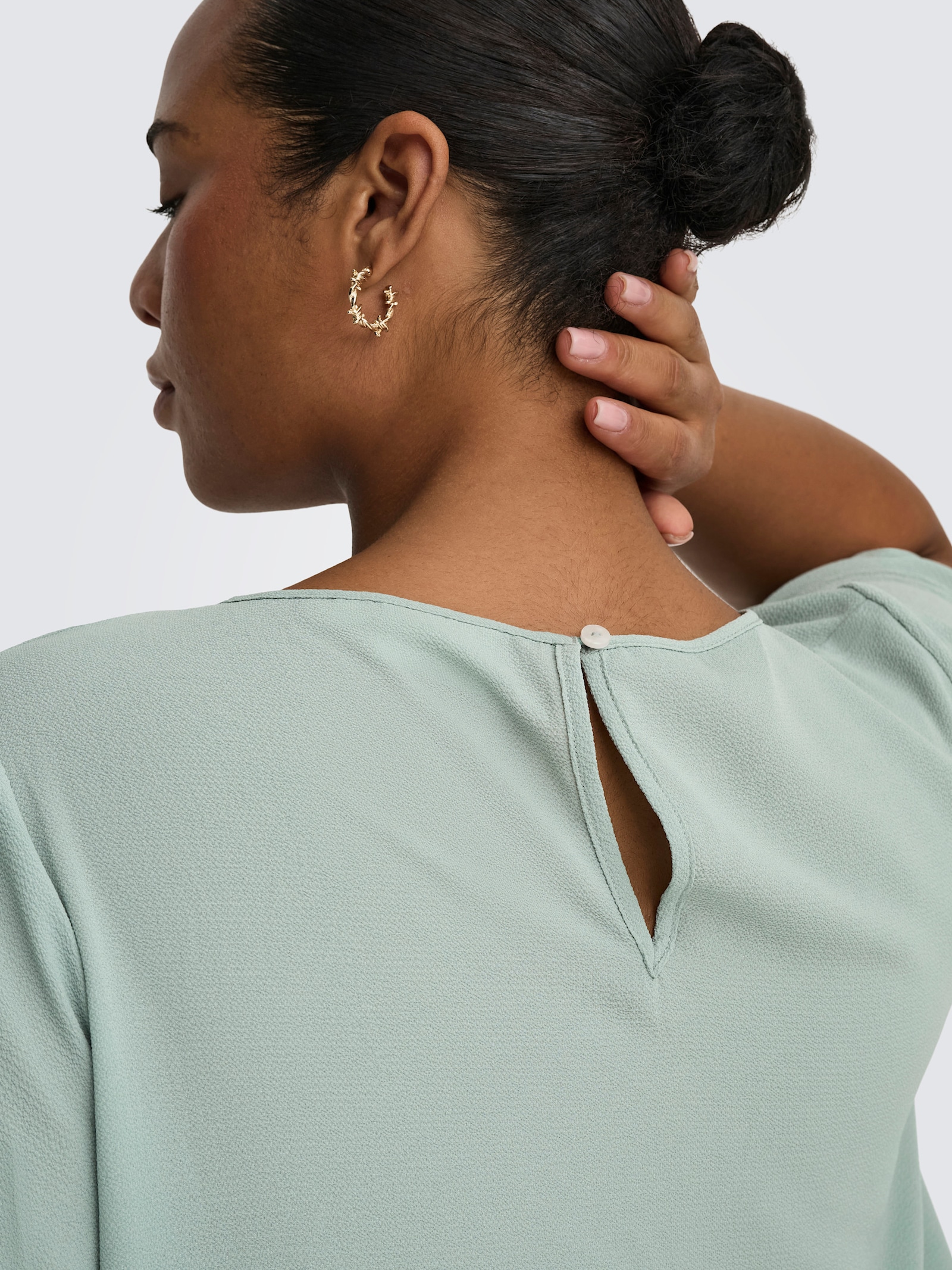 ONLY CARMAKOMA Shirtbluse - jadeite