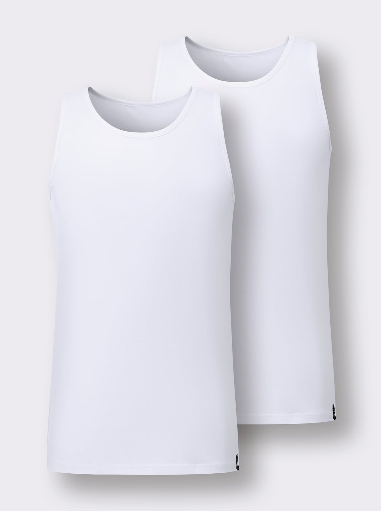 wäschepur men Unterhemd - weiß