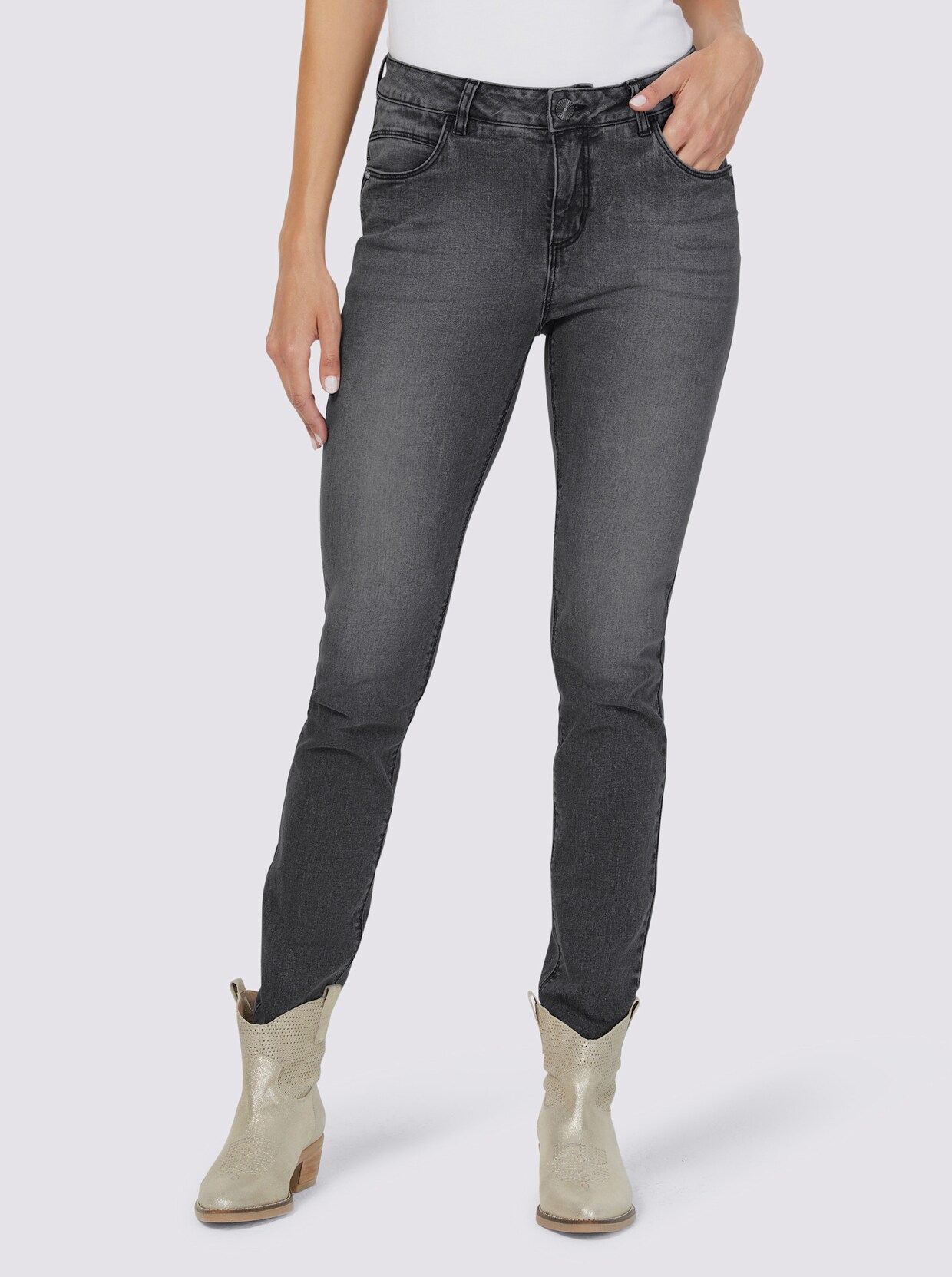 heine Jeans - grey-denim