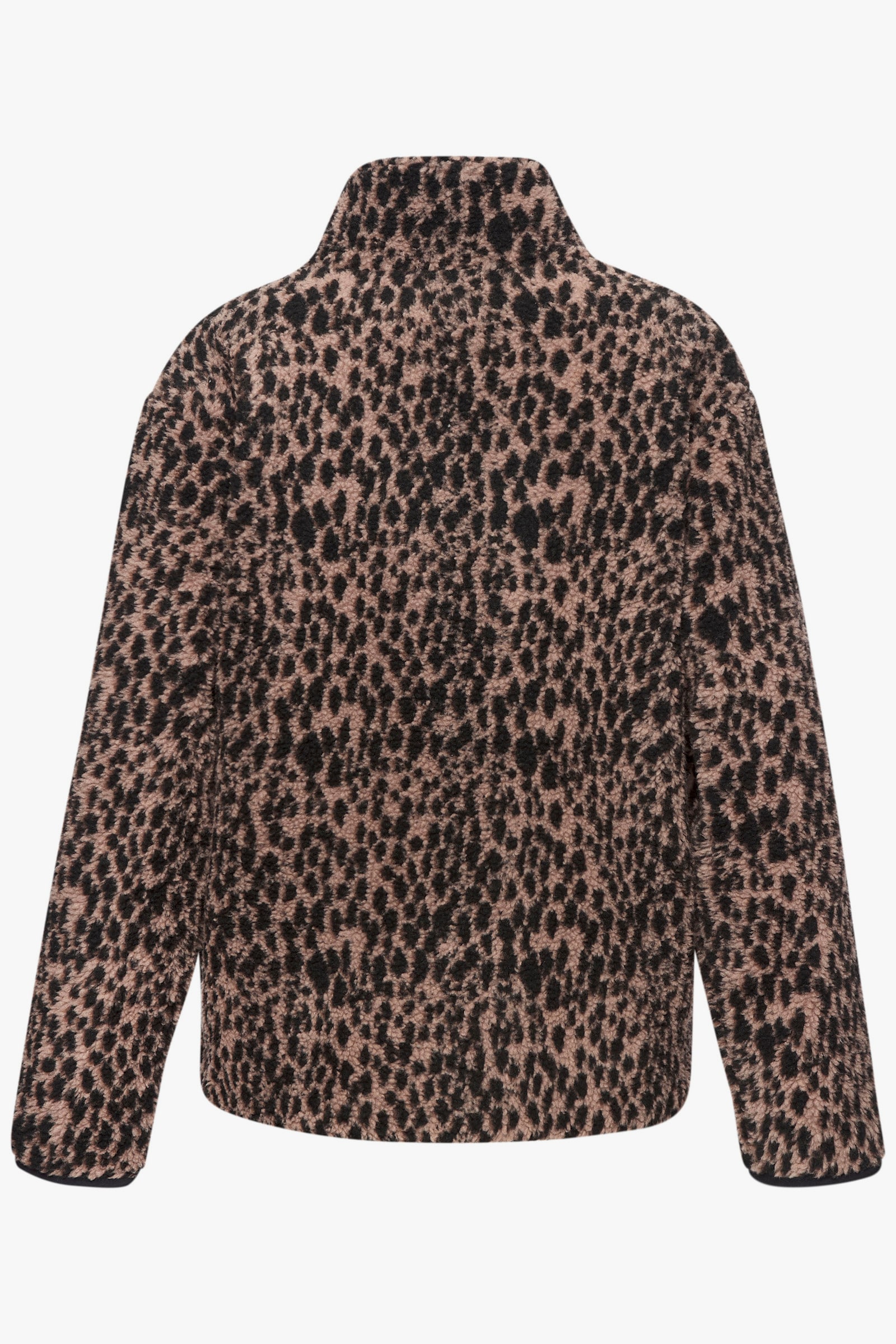 LASCANA Fleecejacke - leo-braun