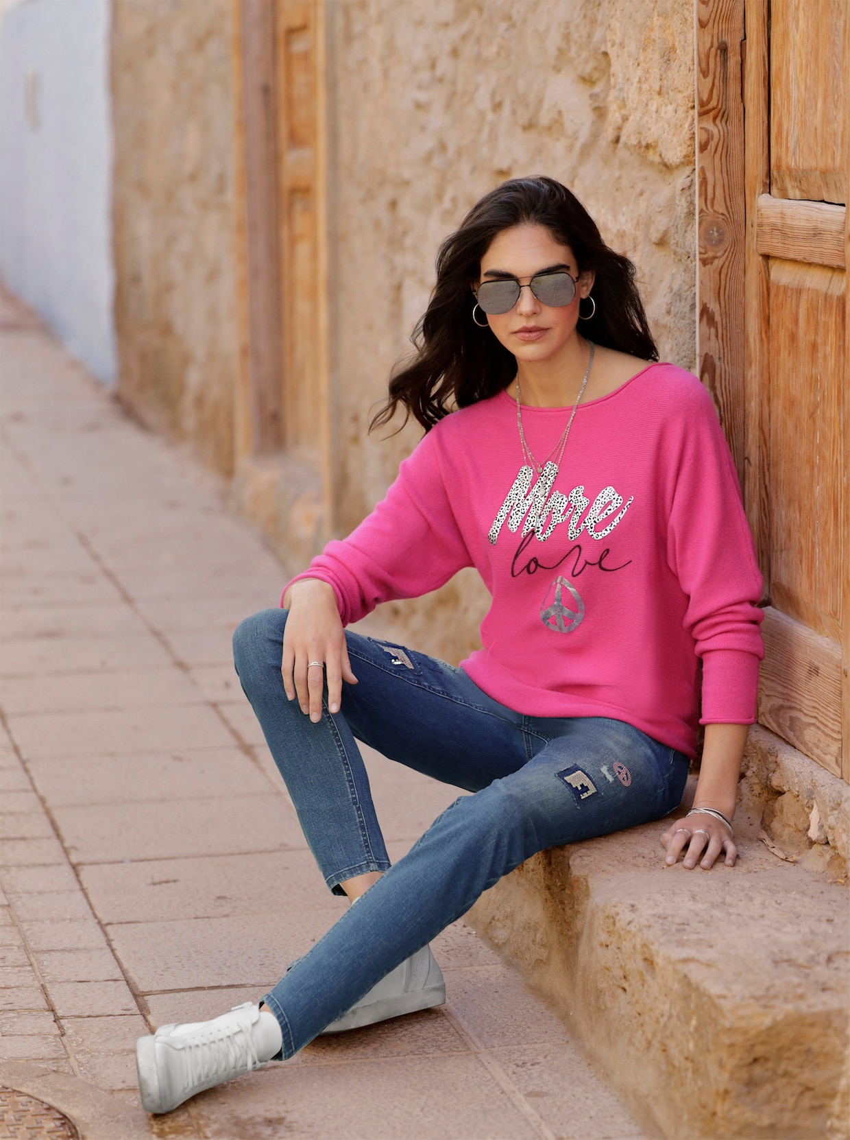 heine Pullover - pink