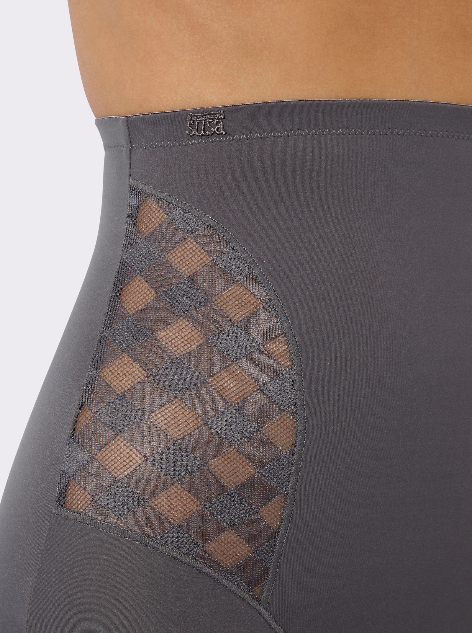 Susa Miederhose mit hoher Taille - graphit
