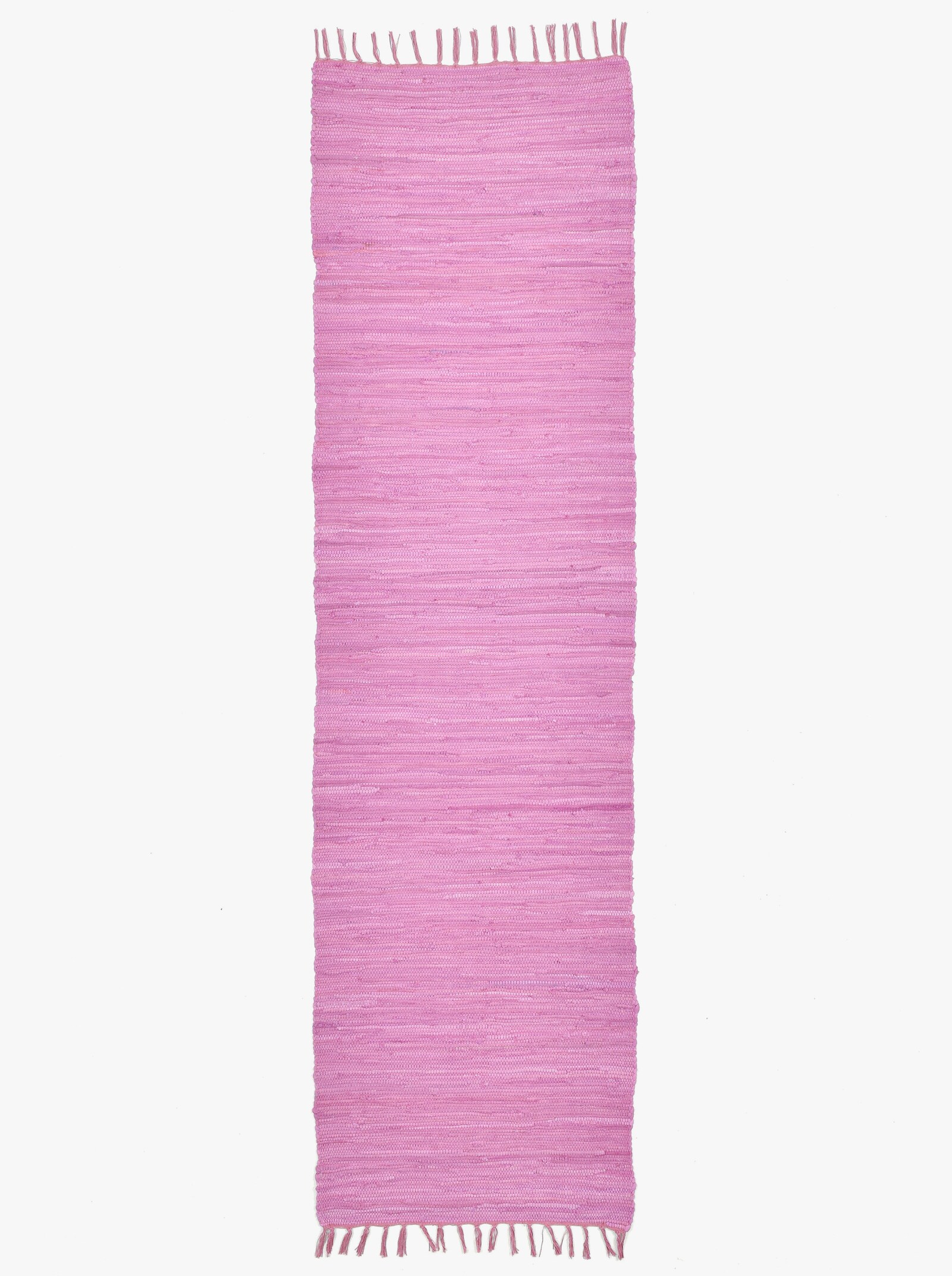 Theko Handwebteppich - pink