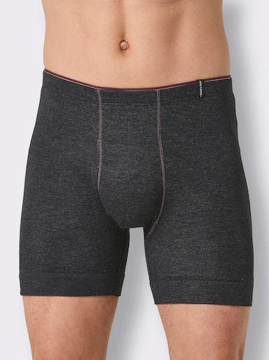 conta Hose kurz - anthrazit-geringelt