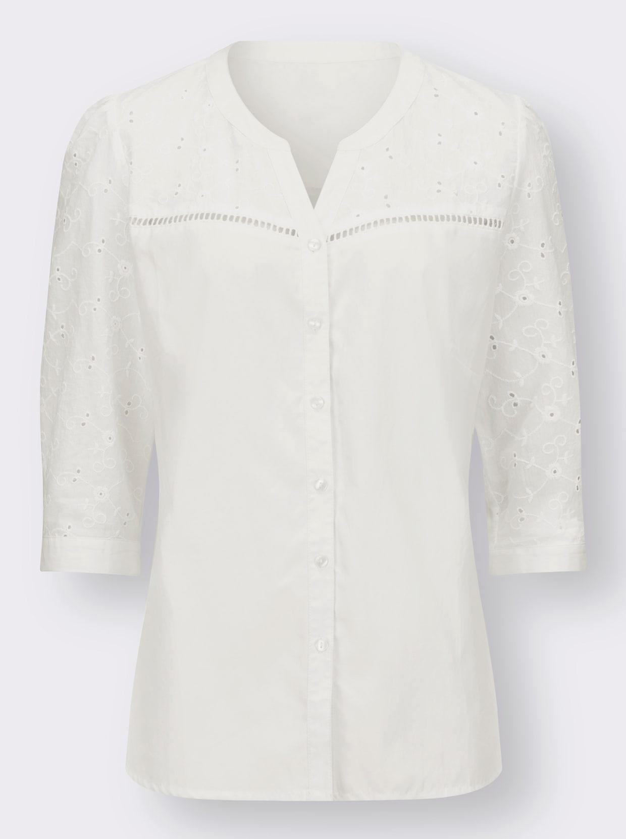 Klassieke blouse - ecru