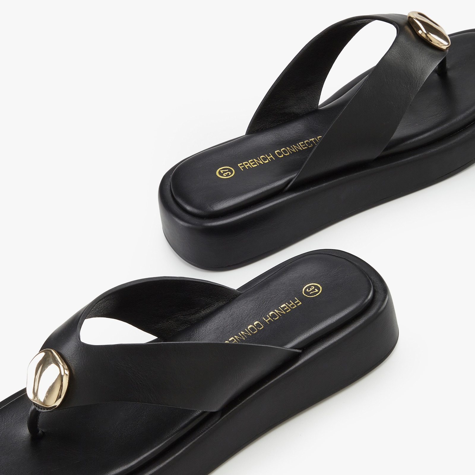 French Connection Zehentrenner - schwarz