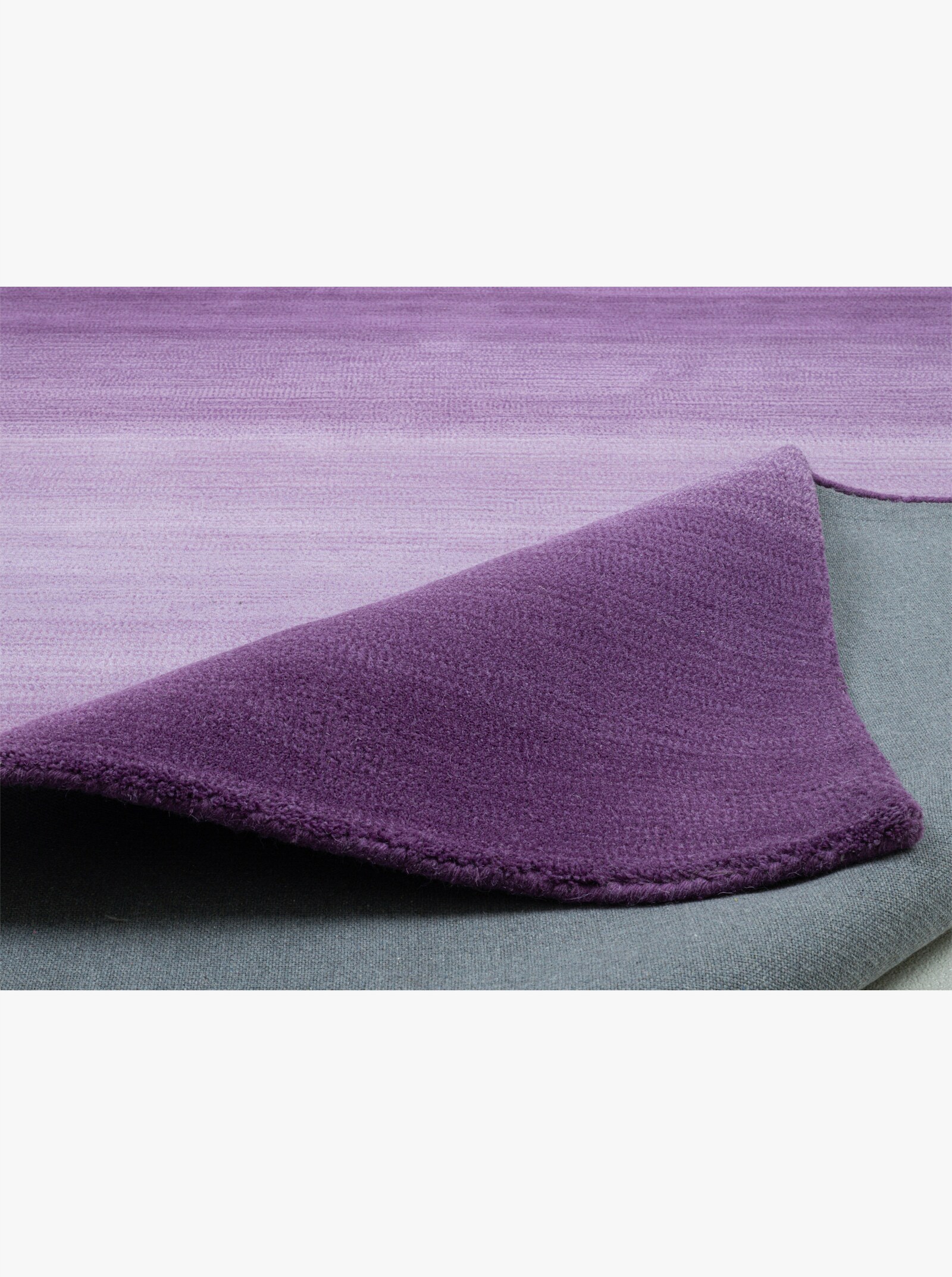 Theko Handwebteppich - lila