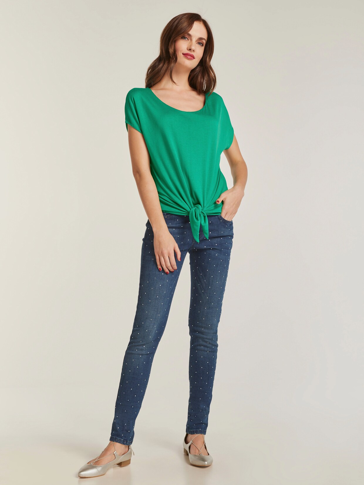 heine Shirt - smaragd
