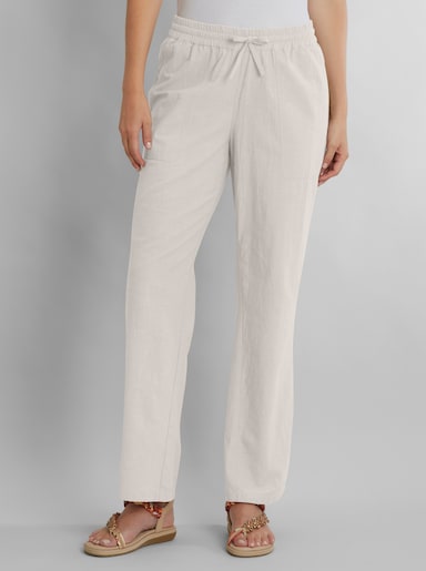 heine Schlupfhose aus Baumwolle - champagner