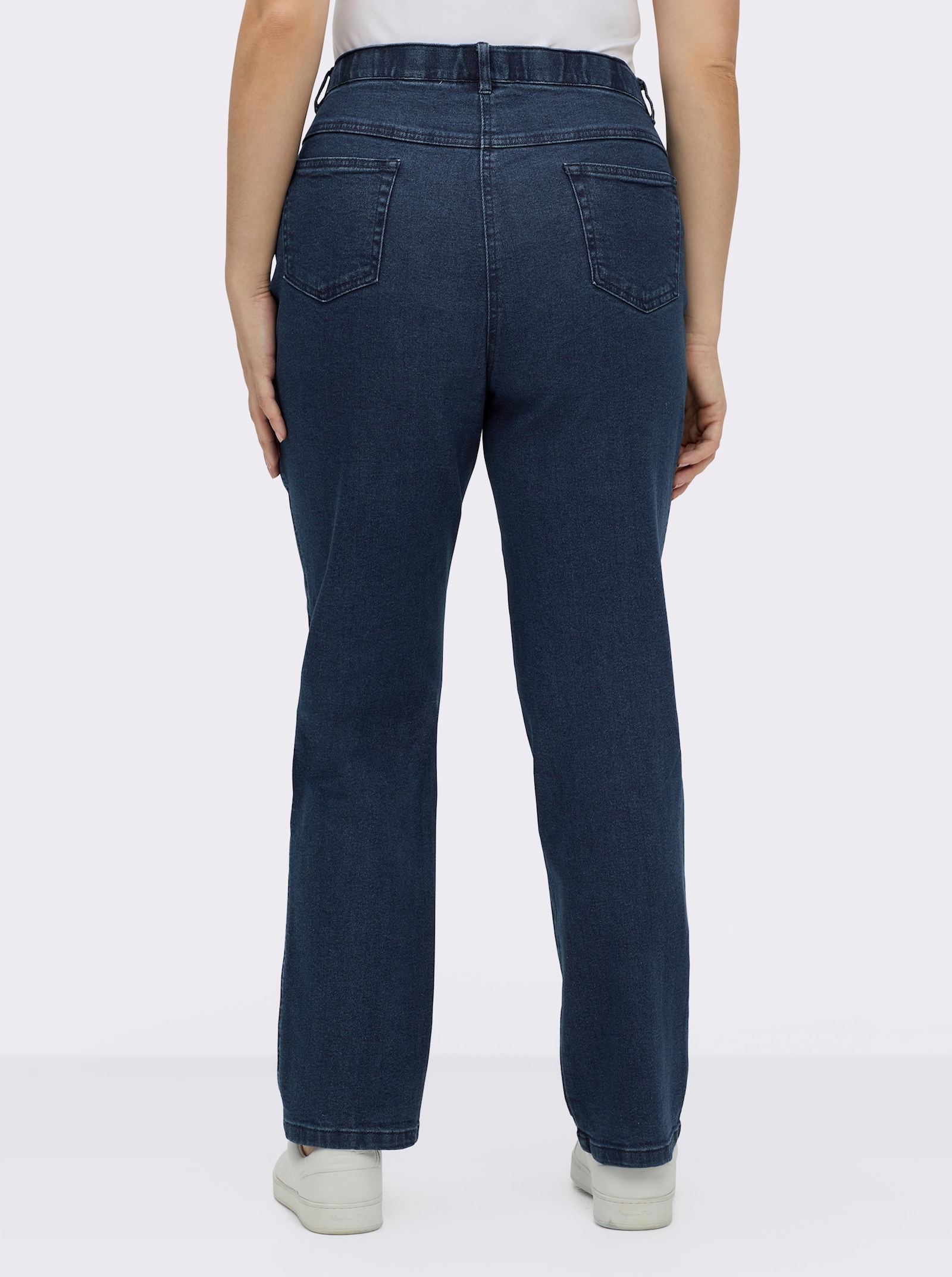5-Pocket-Jeans gerade geschnitten - dark blue