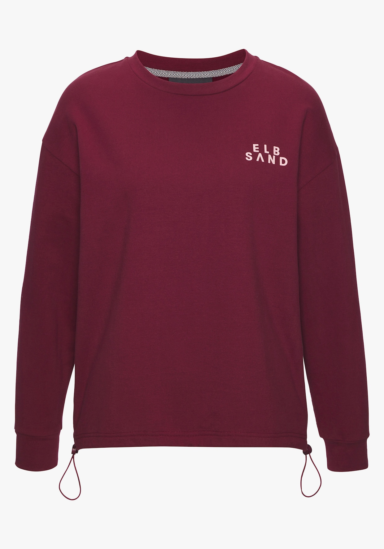 Elbsand Sweatshirt - lie de vin