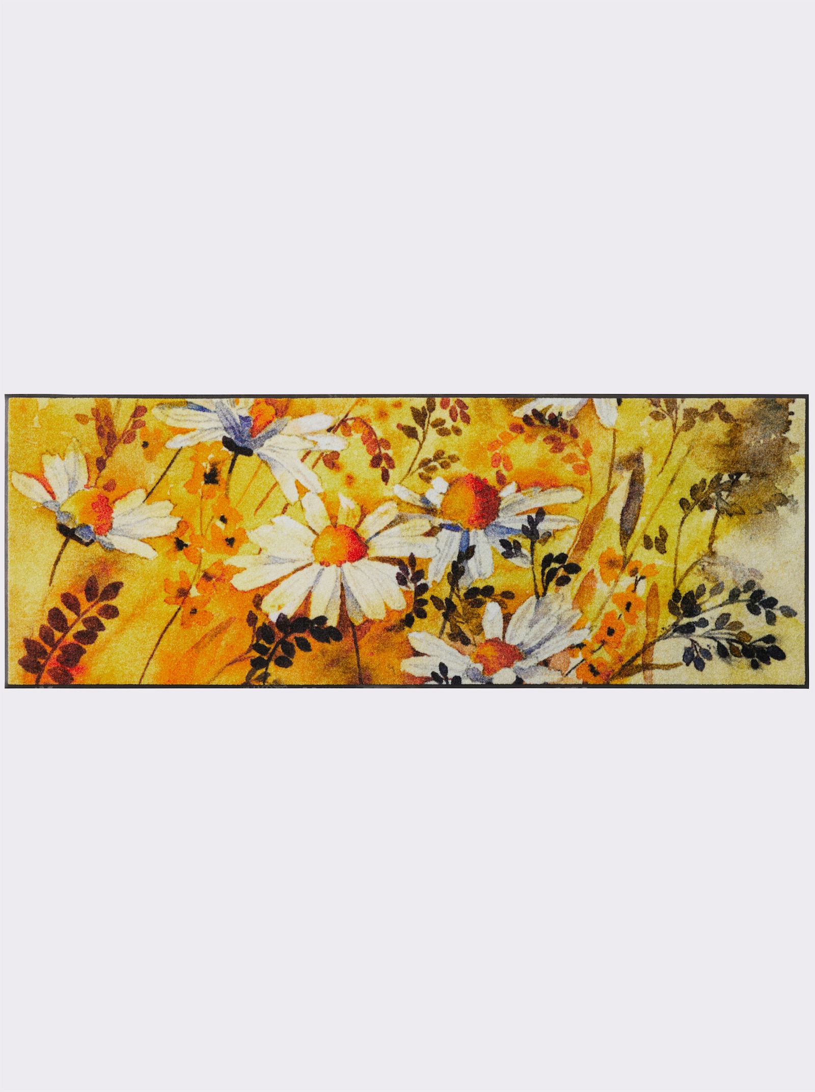 wash+dry by Kleen-Tex Fußmatte - gelb-gemustert