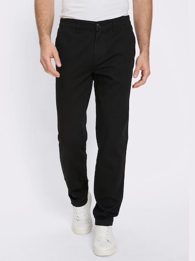 Marco Donati Chinohose mit Stretch-Anteil - schwarz