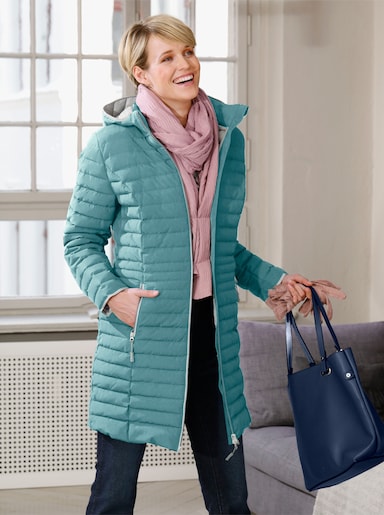 Steppjacke - mint-meliert