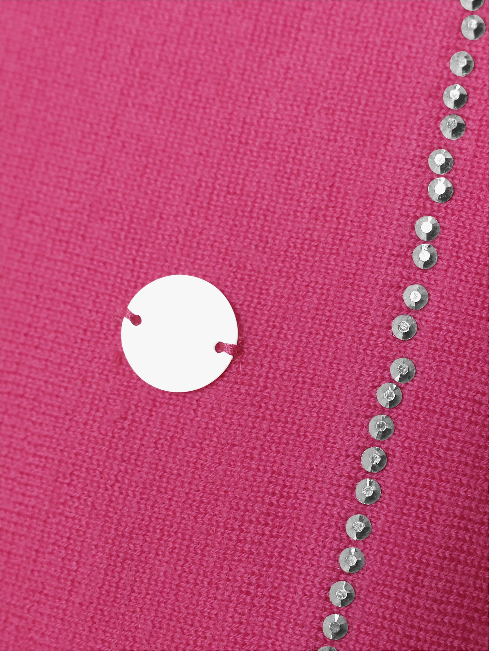 CREATION L PREMIUM Strickponcho mit Wende-Funktion - fuchsia-koralle