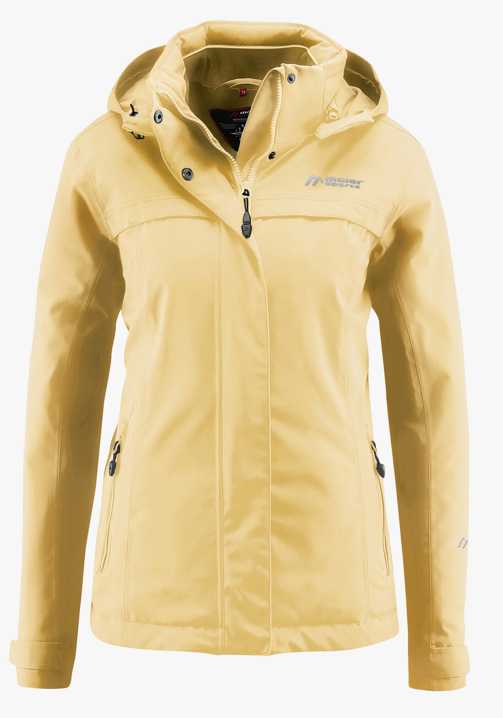 Maier Sports Allwetterjacke - yellow finch