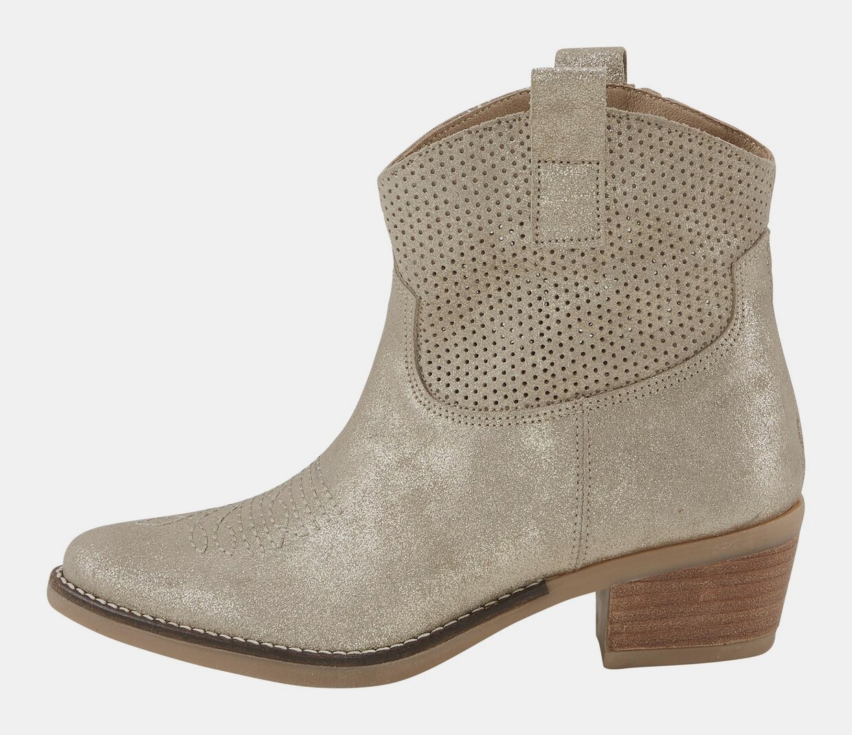 heine Stiefelette - goldfarben