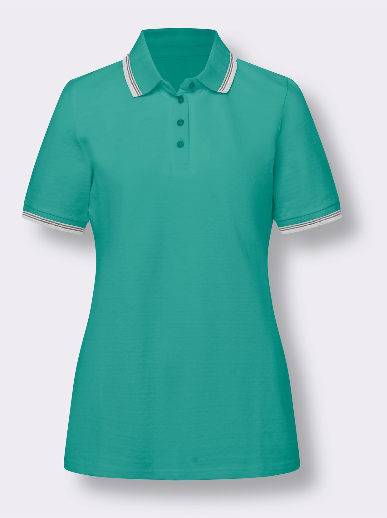 Poloshirt - smaragdgroen