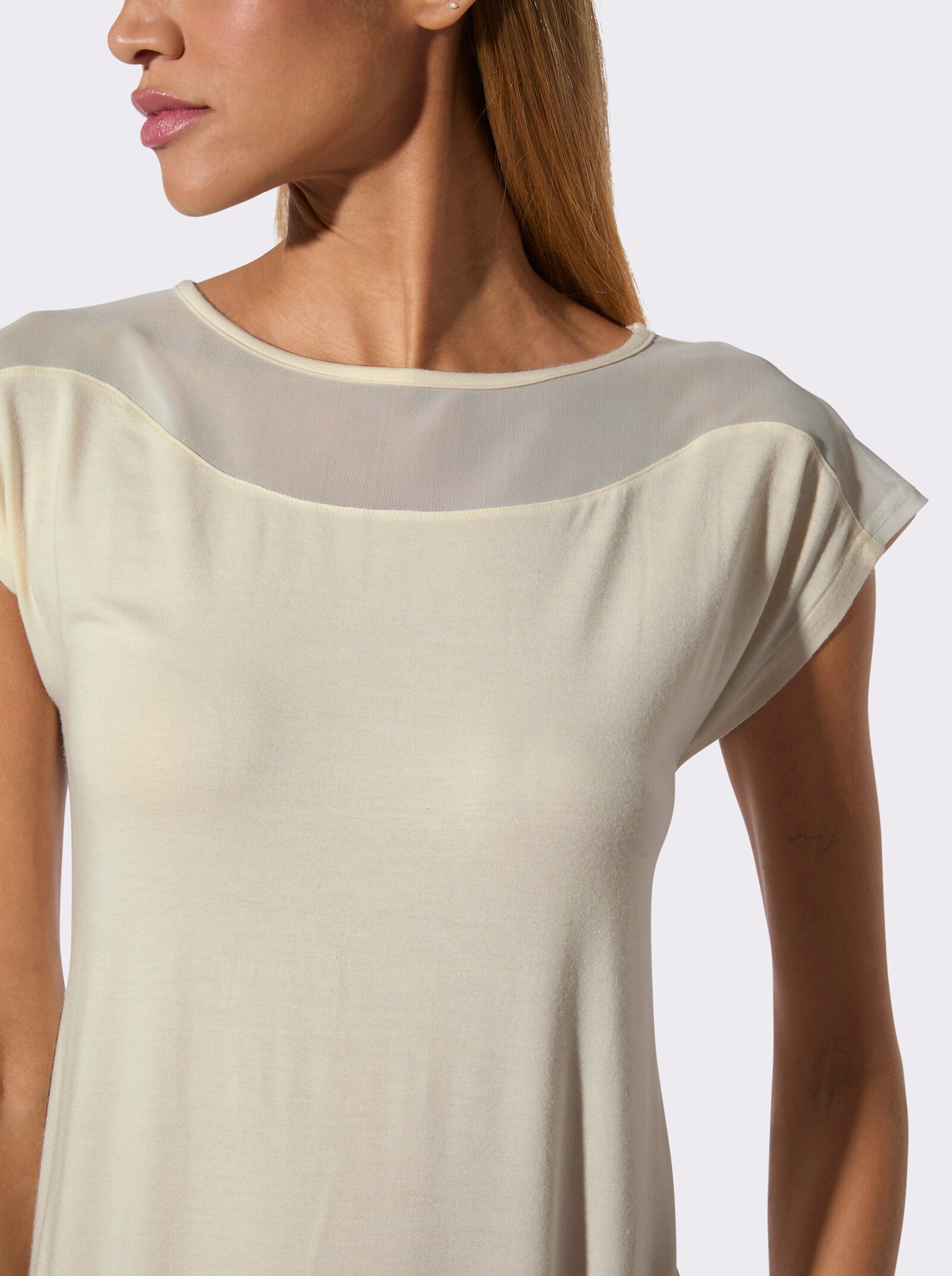 Comtessa Nachthemd im Modal-Stretch-Mix - champagner