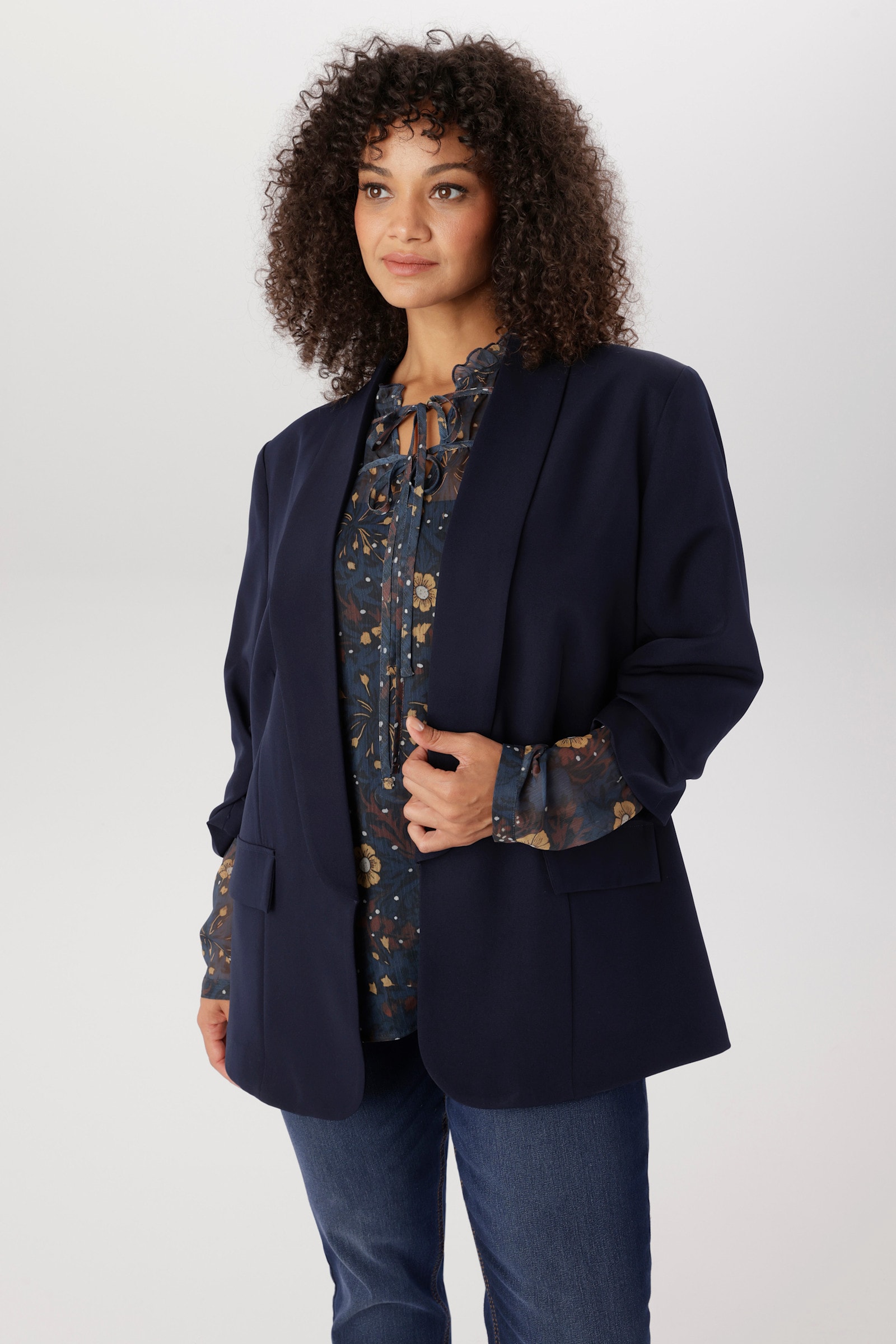 Aniston PLUS Longblazer - marine