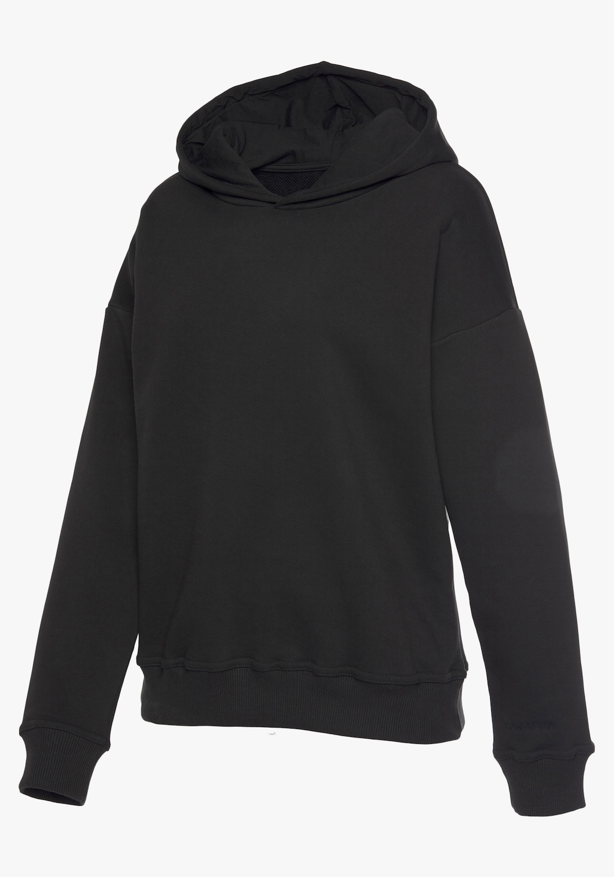 LASCANA Hoodie - schwarz