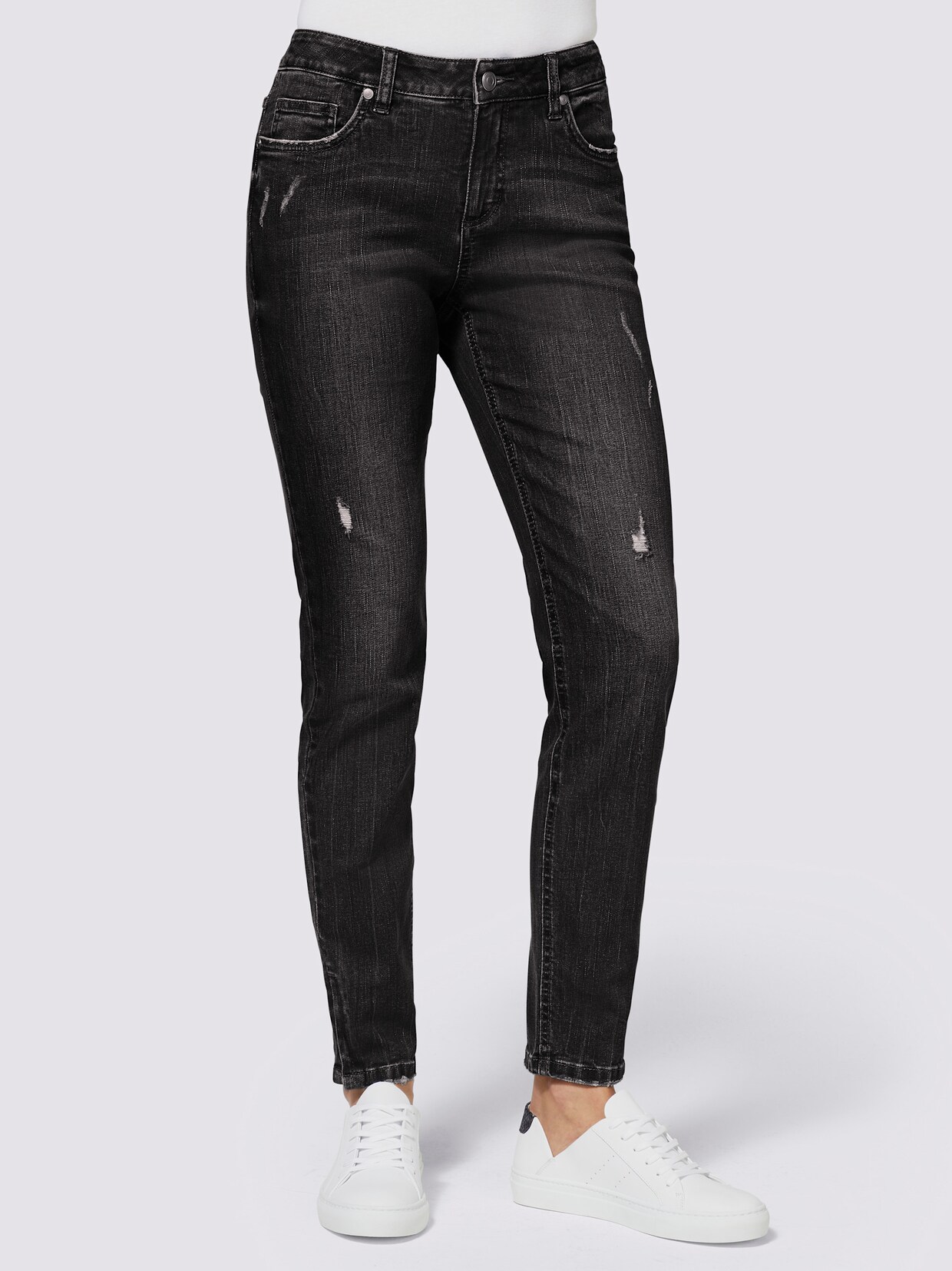 heine Jeans - black denim