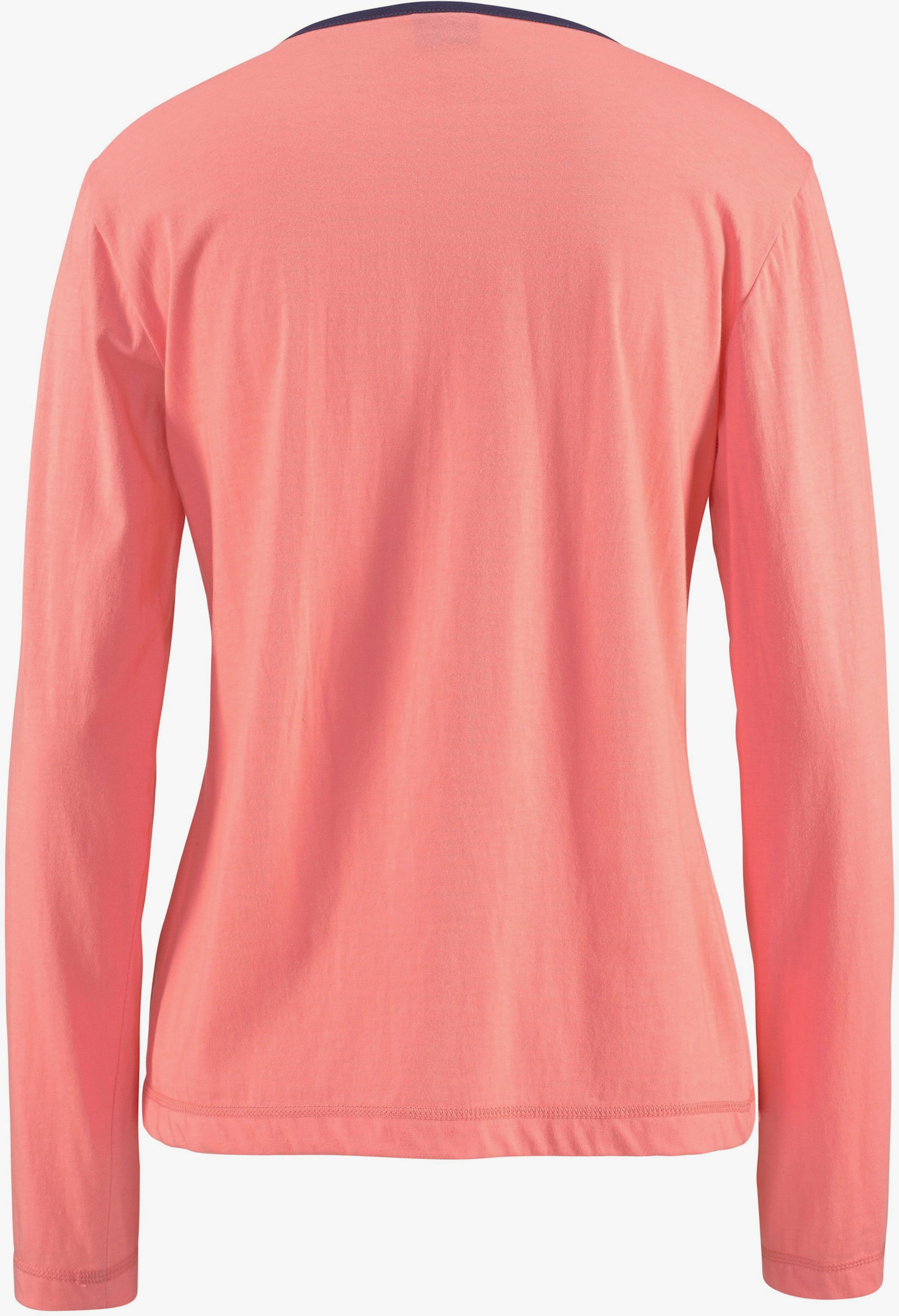 Vivance Dreams Pyjama - ecru/grijs gemêleerd, koraal/marine