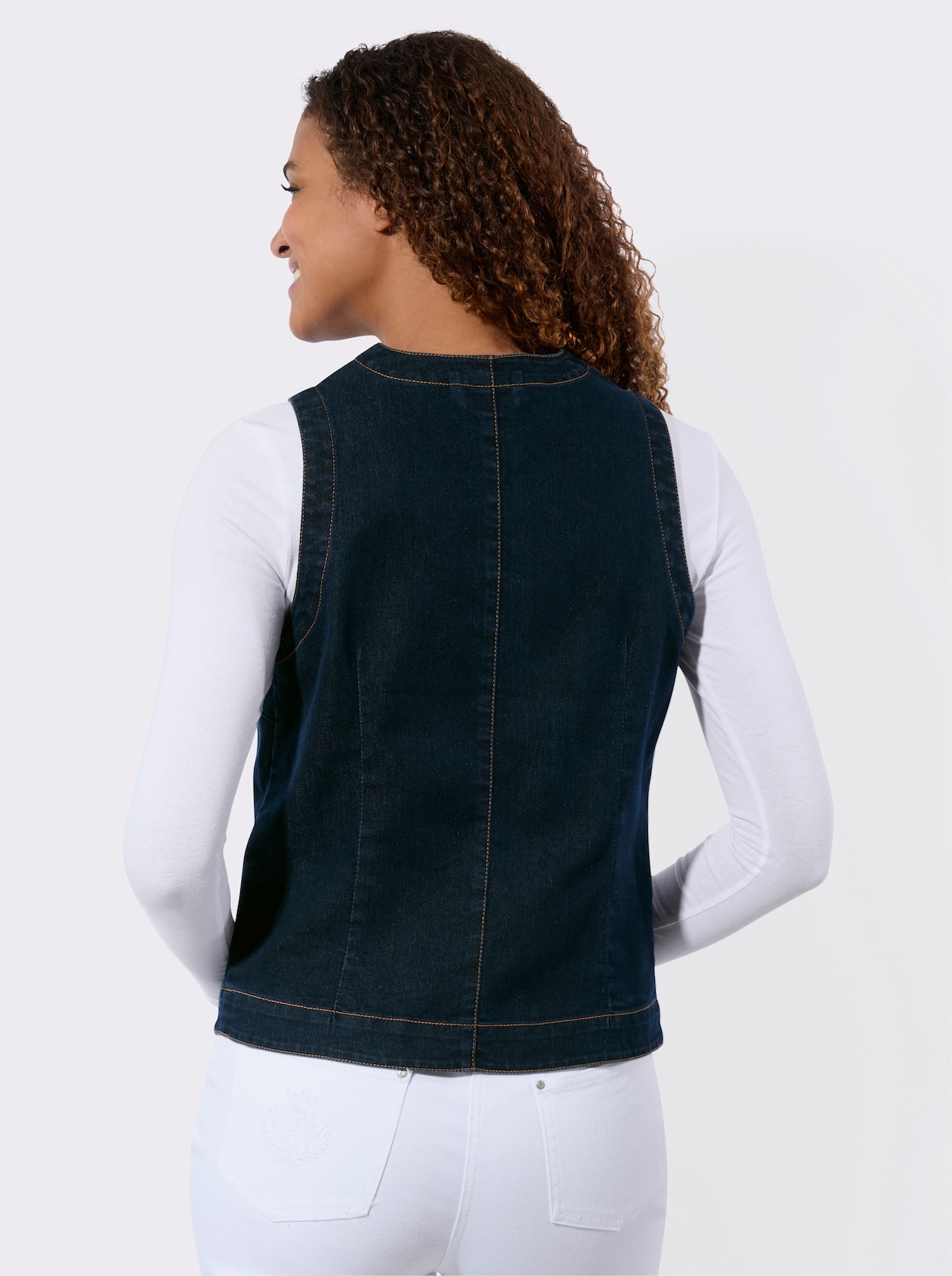 Jeansweste - dark blue