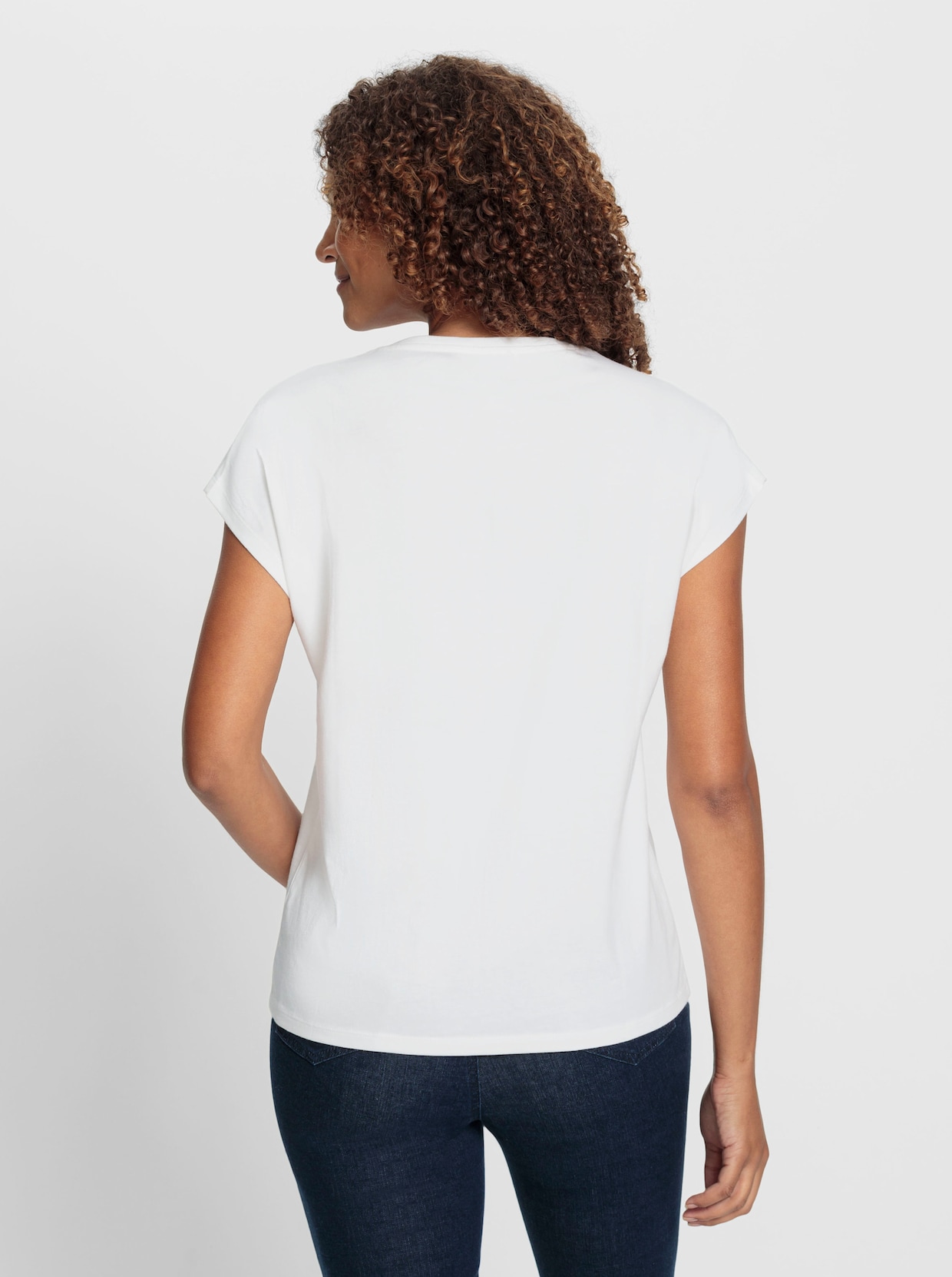 Shirt - ecru/kaki