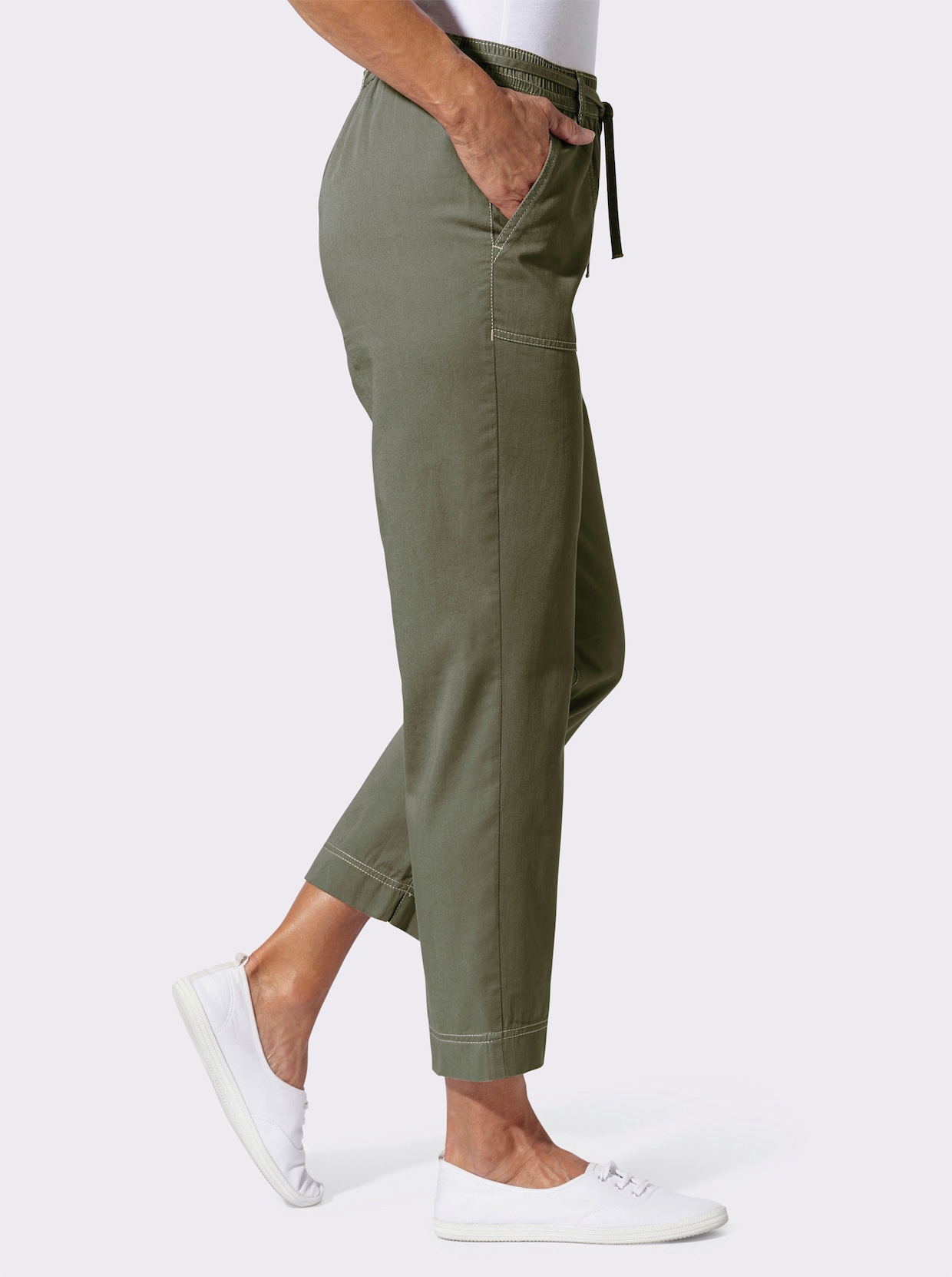 7/8-Jeans - khaki