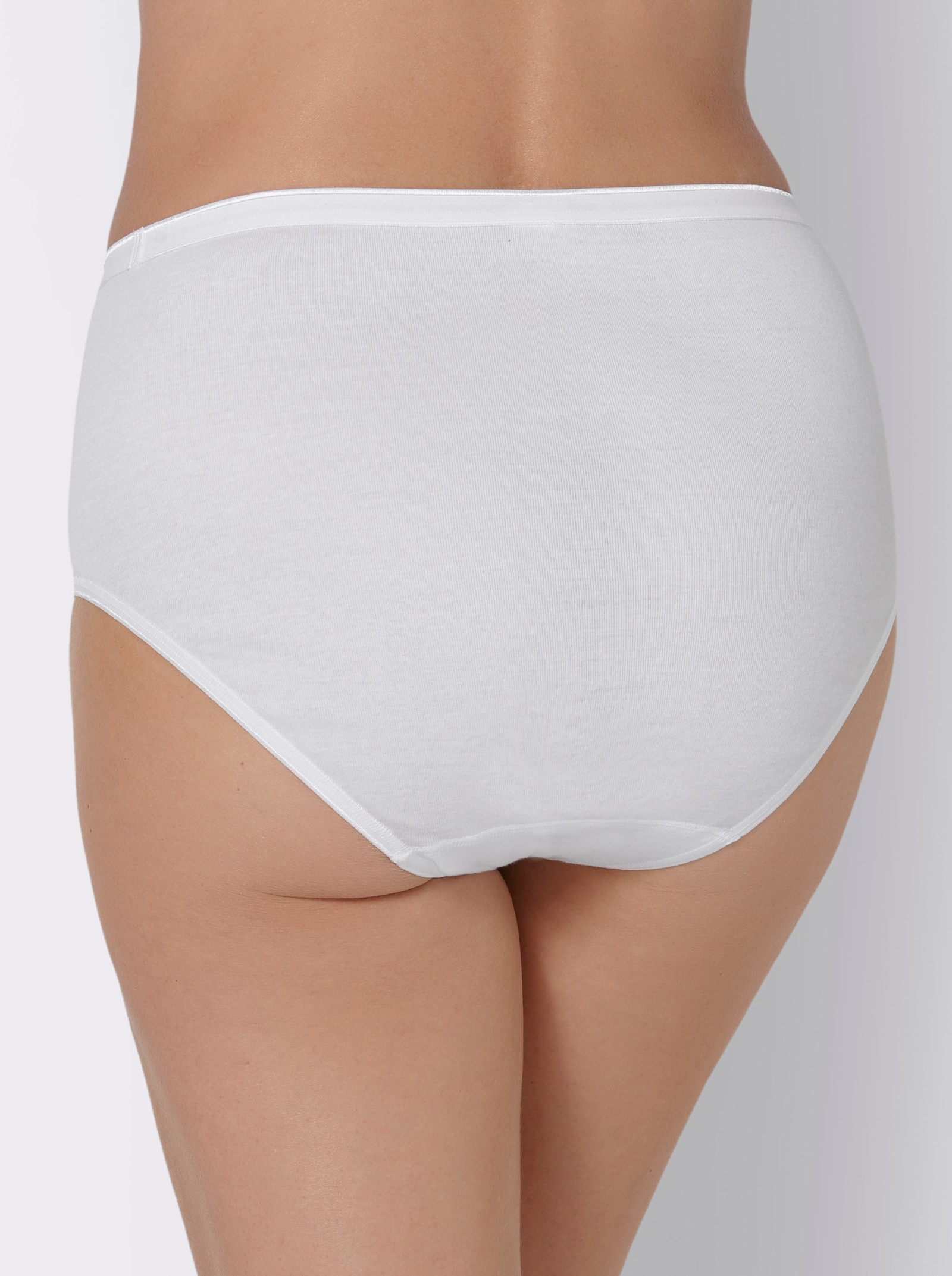 Speidel Taillenslip mit Stickereispitzen-Motiv - weiß