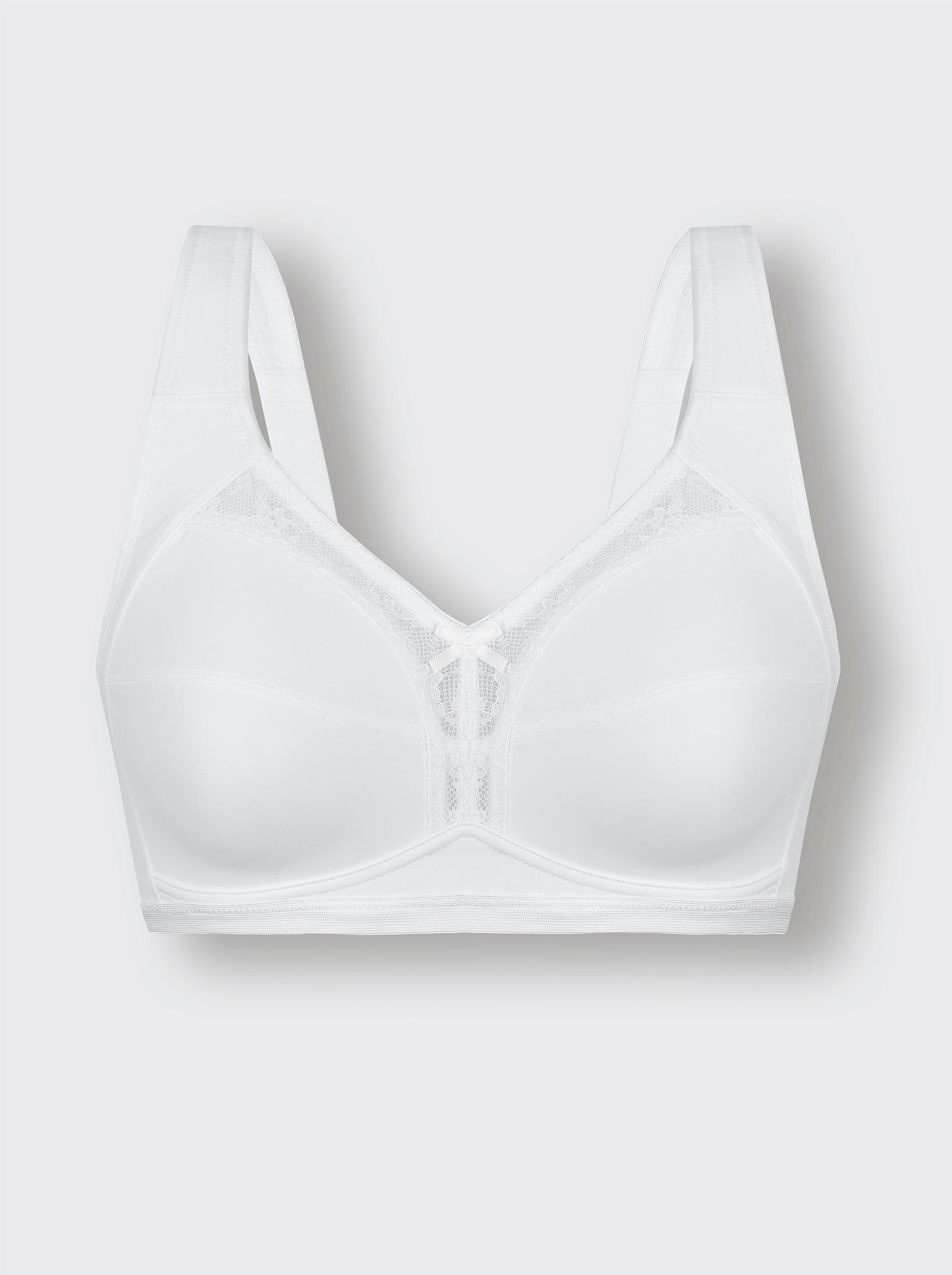wäschepur Entlastungs-BH ohne Bügel - weiß